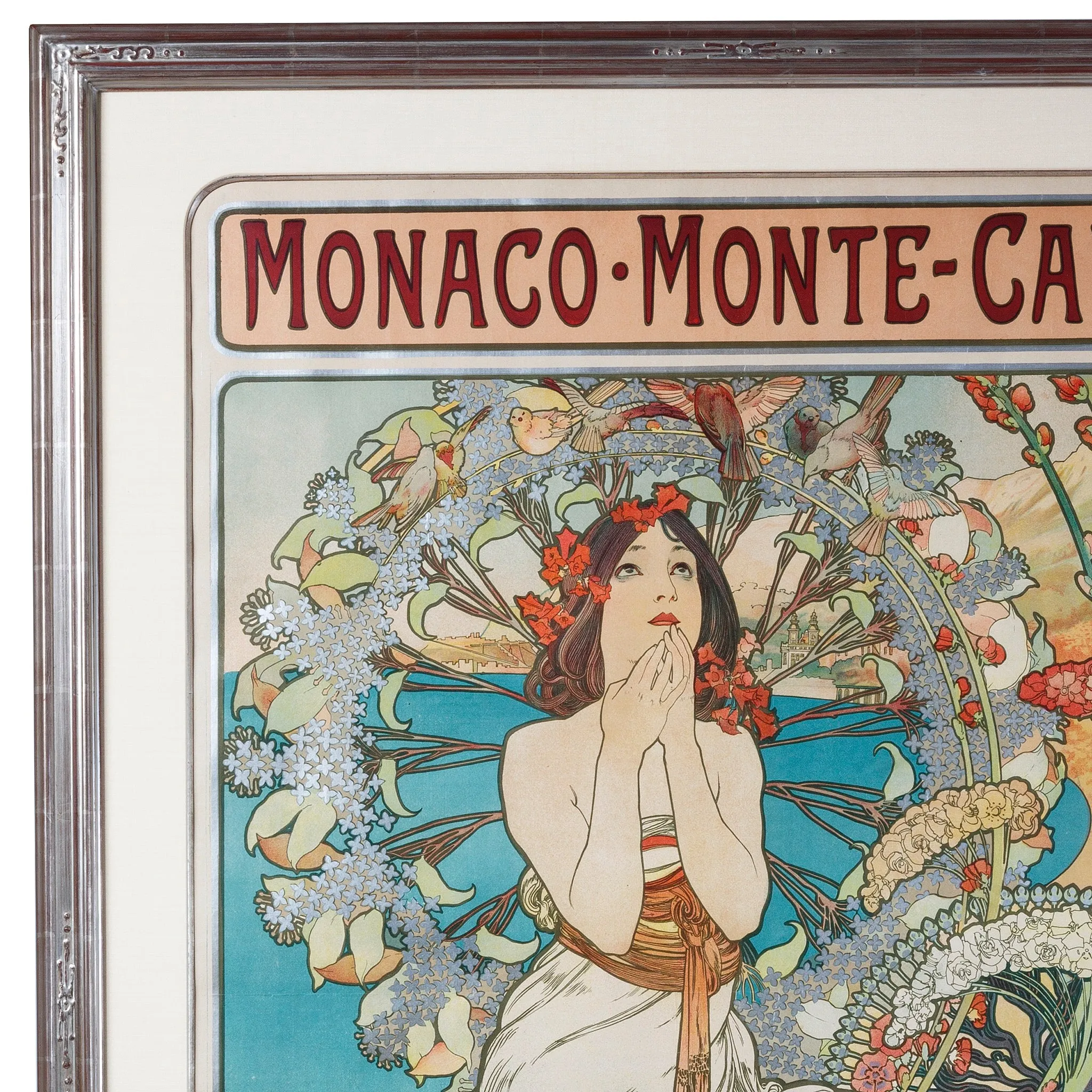 Alphonse Mucha "Monaco-Monte Carlo" Lithograph