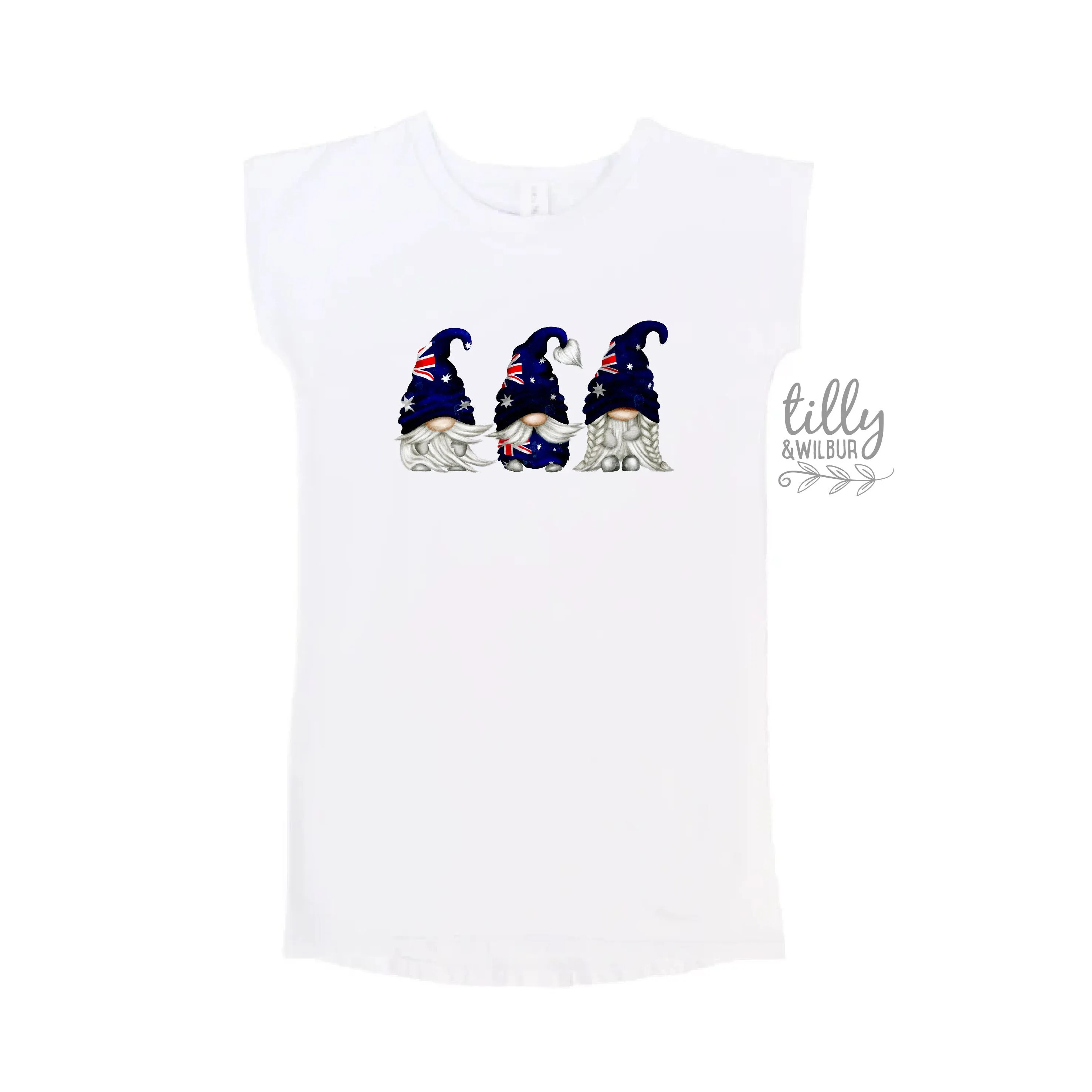Australian Gnome T-Shirt Dress