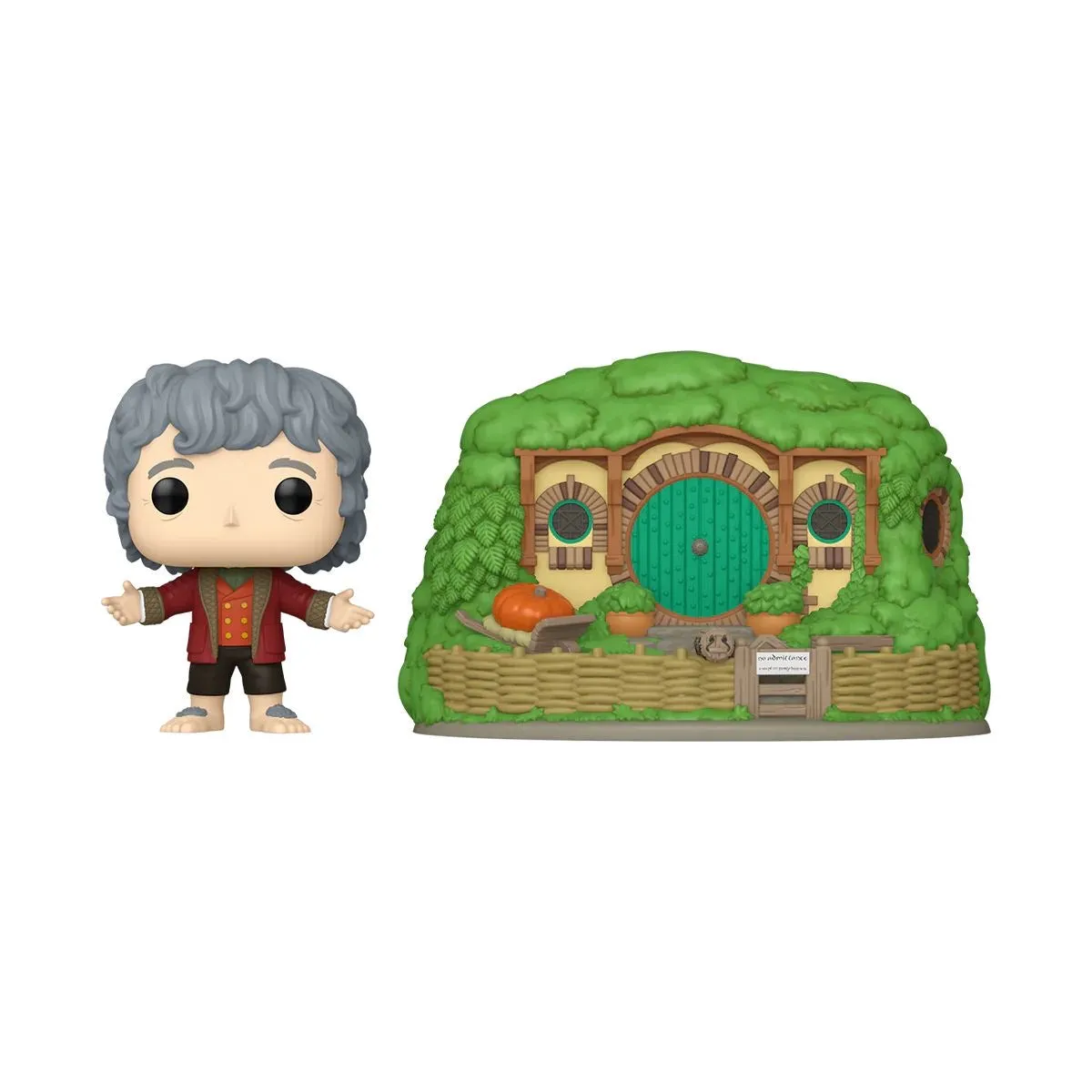 Bilbo Baggins with Bag-End Funko Pop! Town - Lord of the Rings