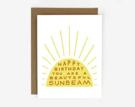 Birthday Sunbeam Card