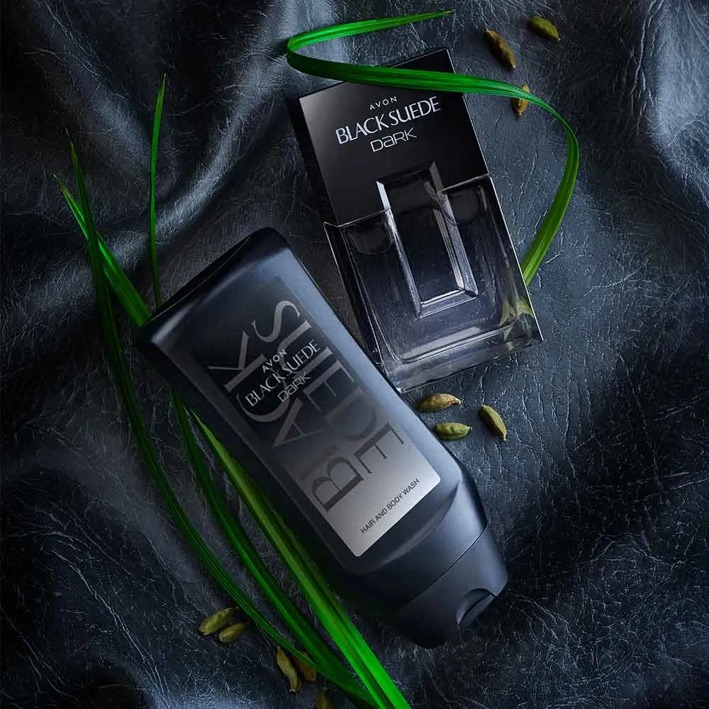 Black Suede Dark Hair & Body Wash - 250ml