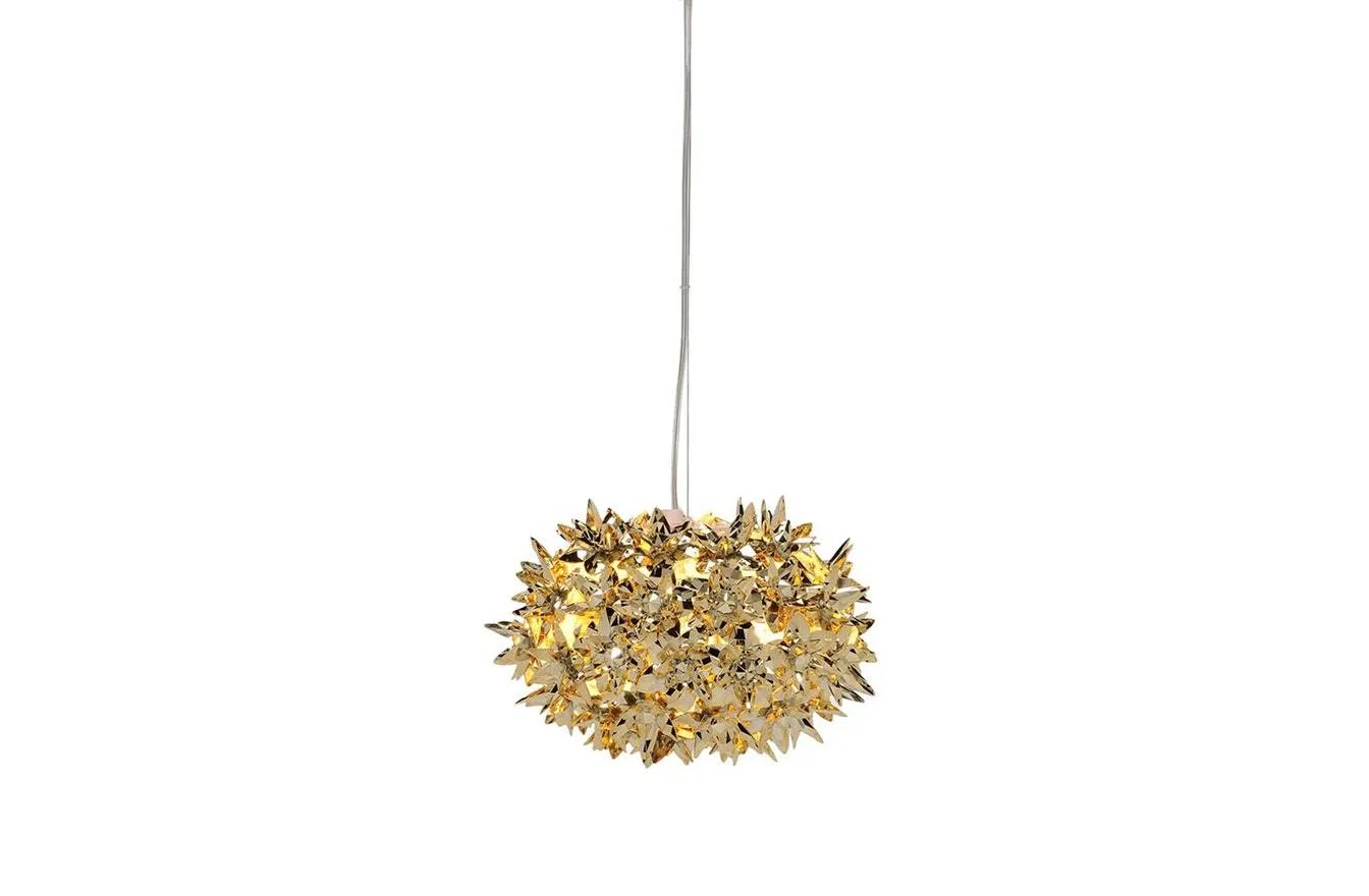 Bloom Small Suspension Lamp - Metallic