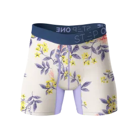Boxer Brief Fly - Oriental Blossoms
