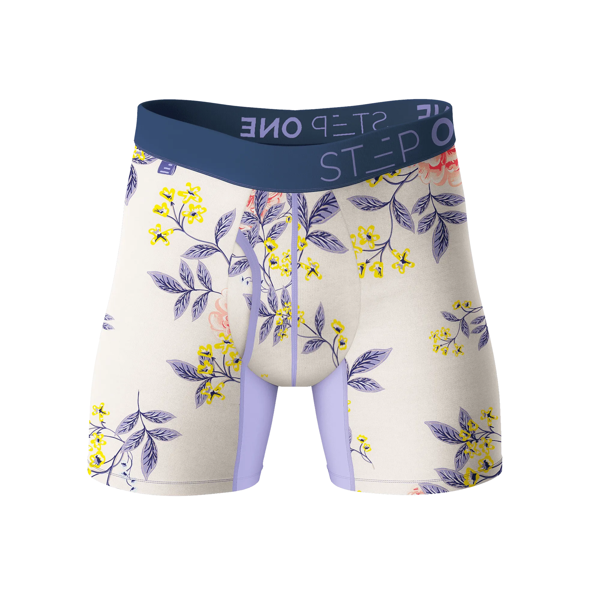 Boxer Brief Fly - Oriental Blossoms