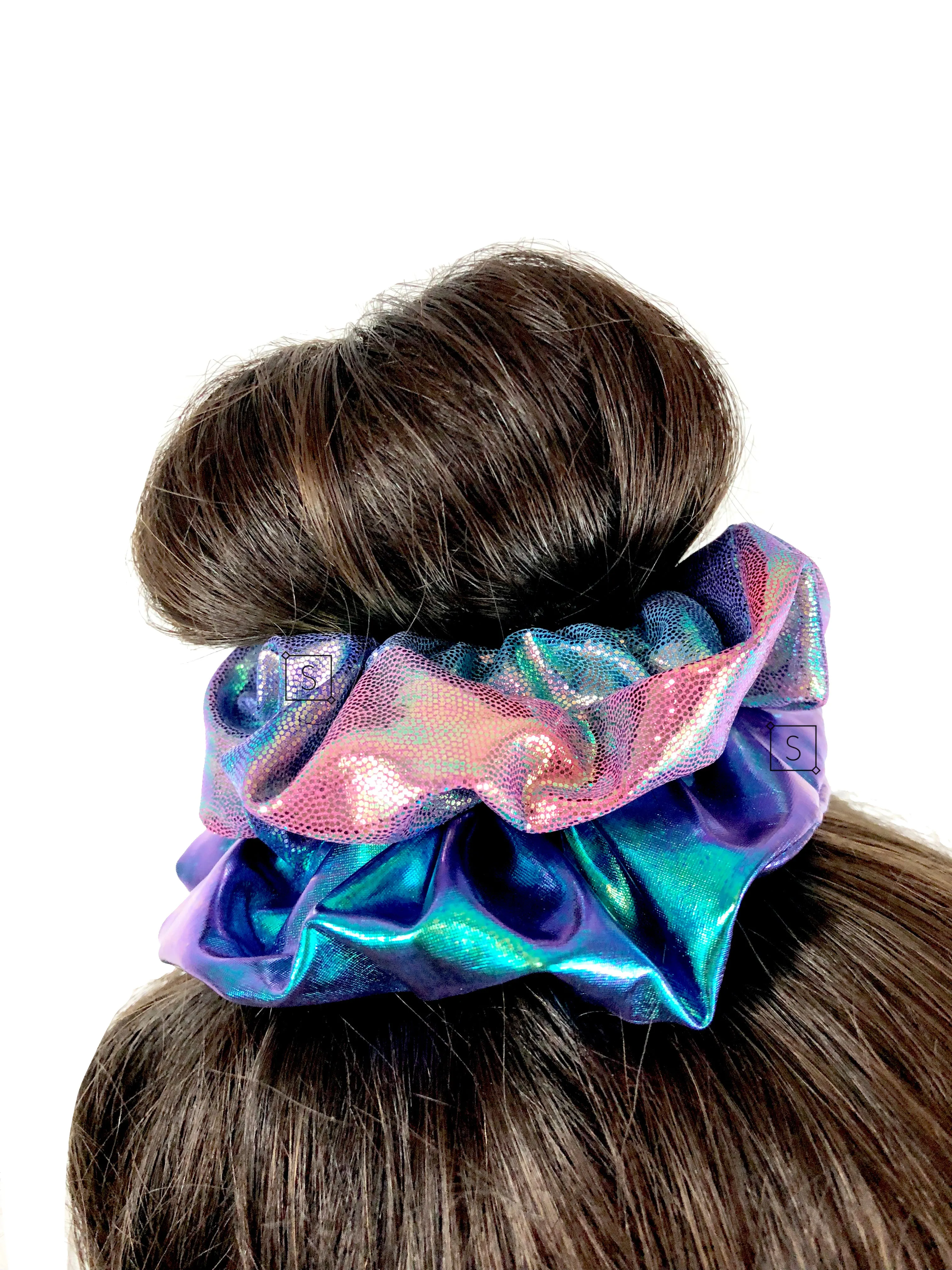 Burnt Oil Scrunchie