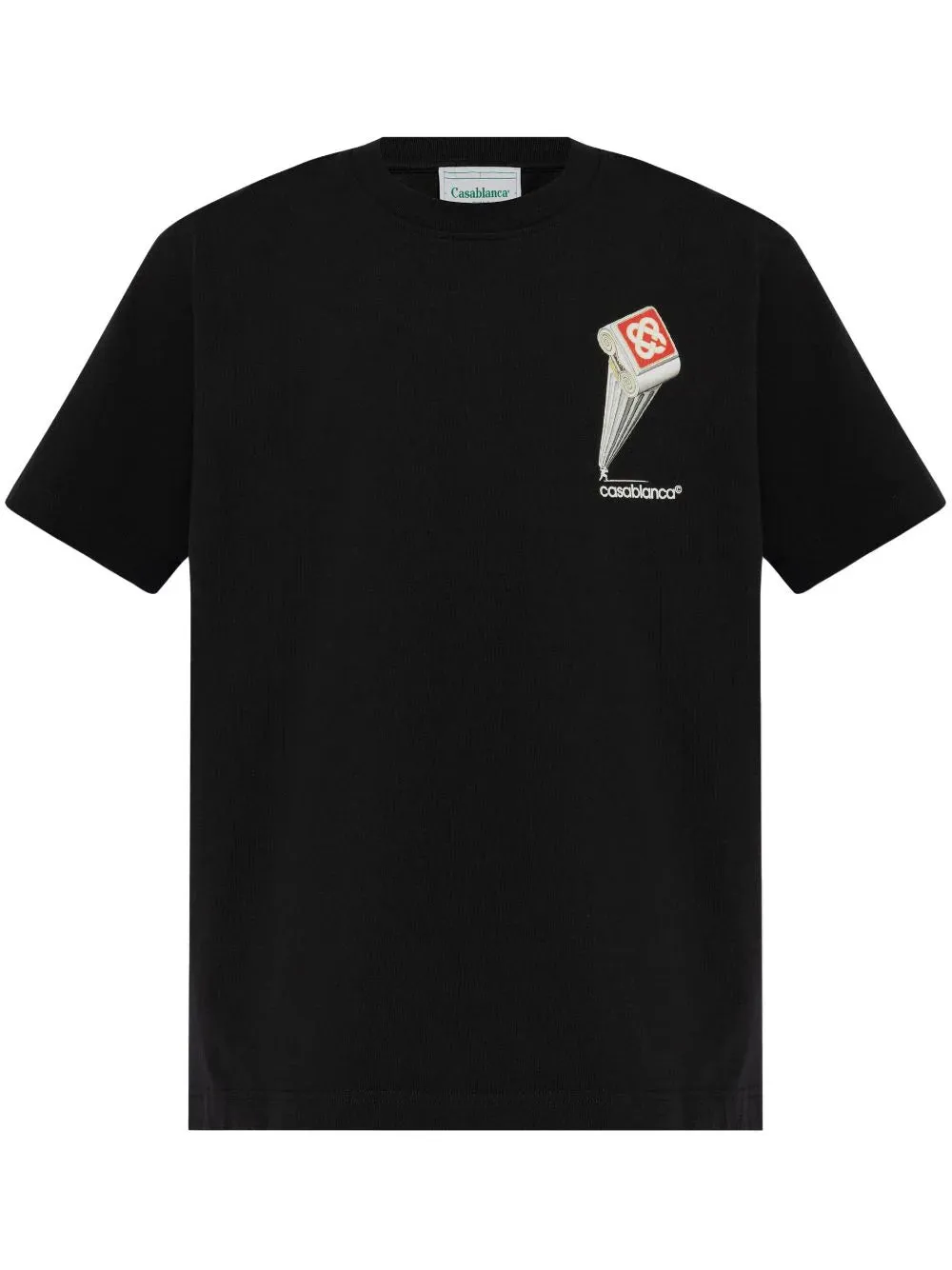 Casablanca Leaning Column Printed Tee 'Black'