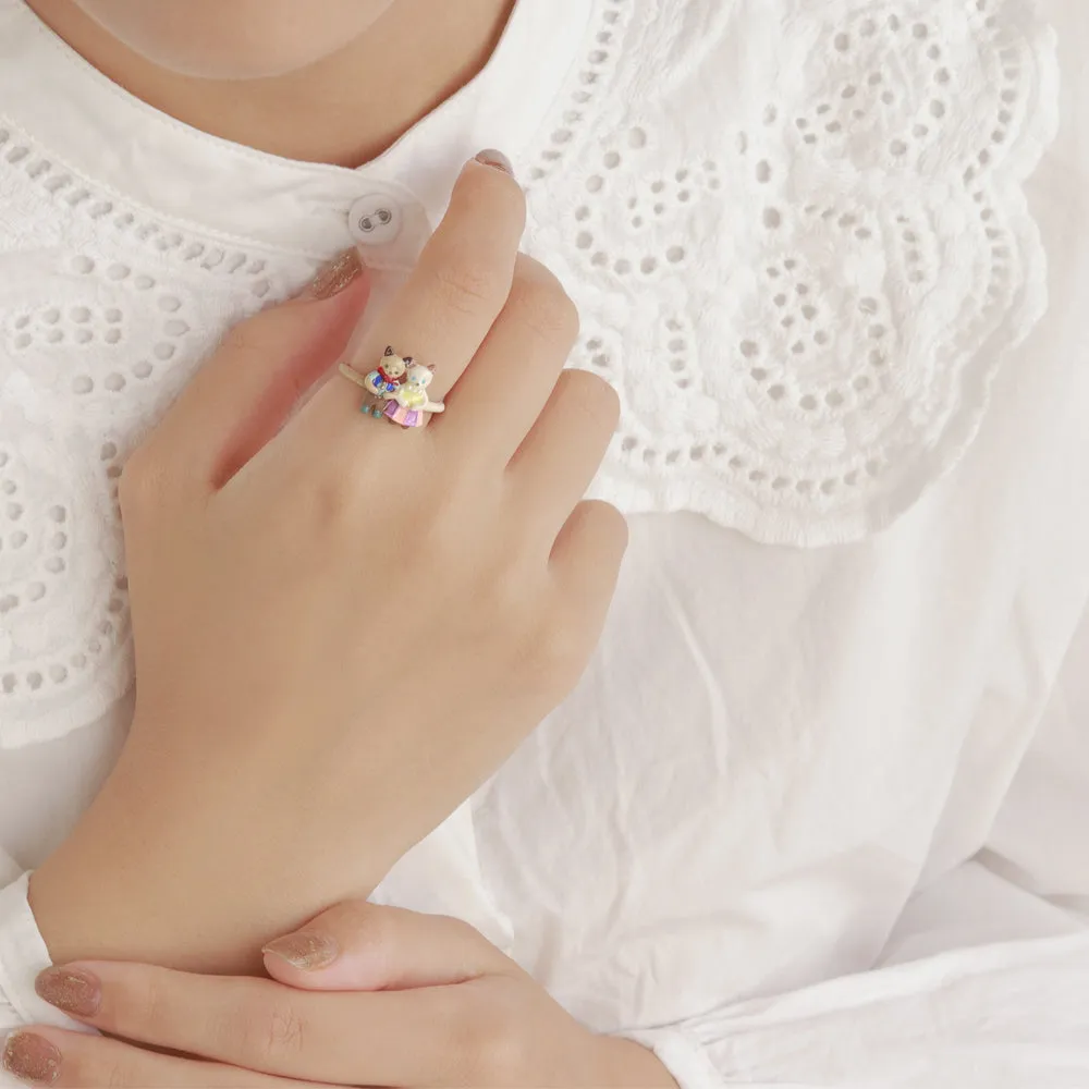 Cat Siblinghood Ring