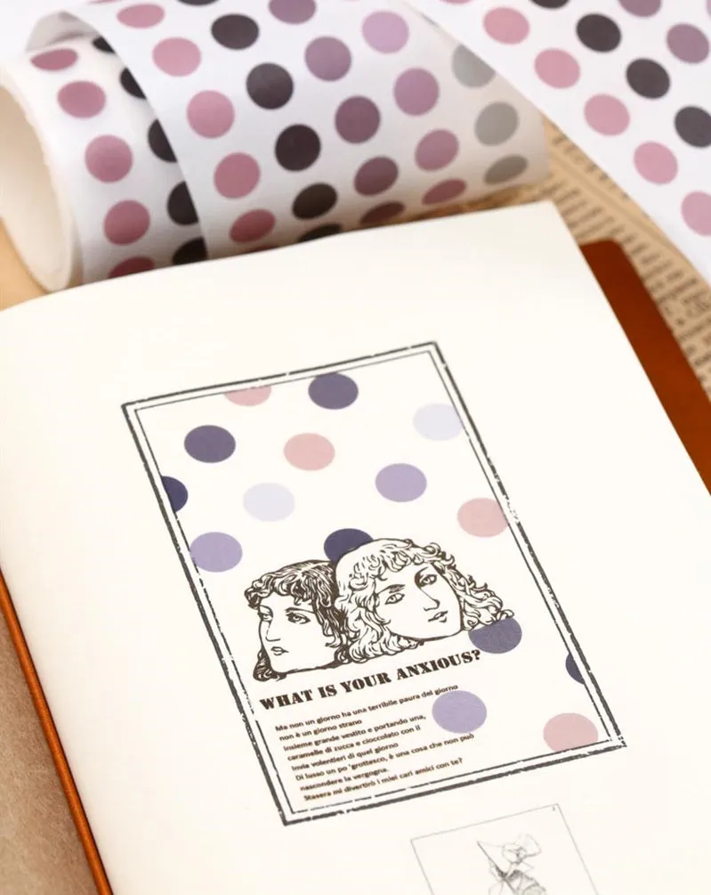 Colour Dot Sticker Rolls