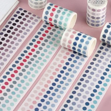 Colour Dot Sticker Rolls