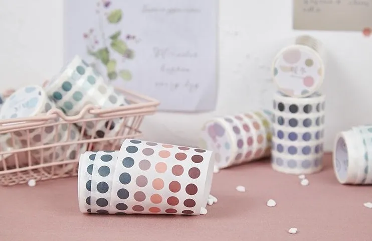 Colour Dot Sticker Rolls