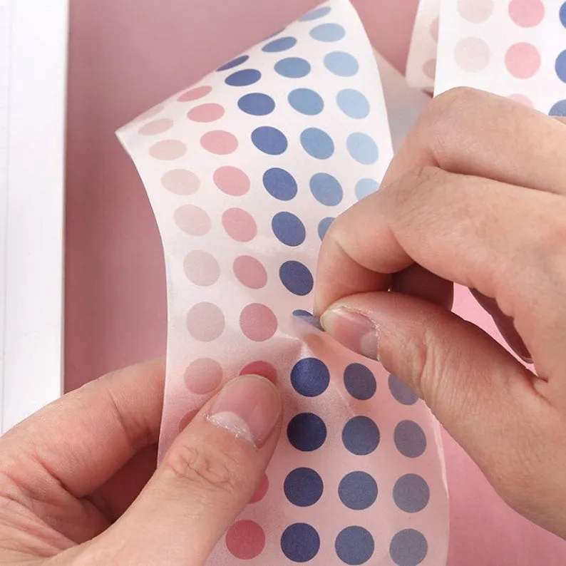Colour Dot Sticker Rolls