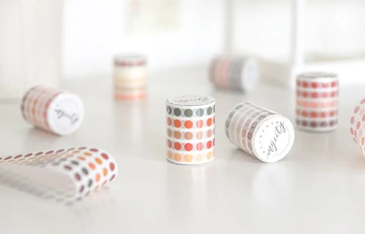 Colour Dot Sticker Rolls