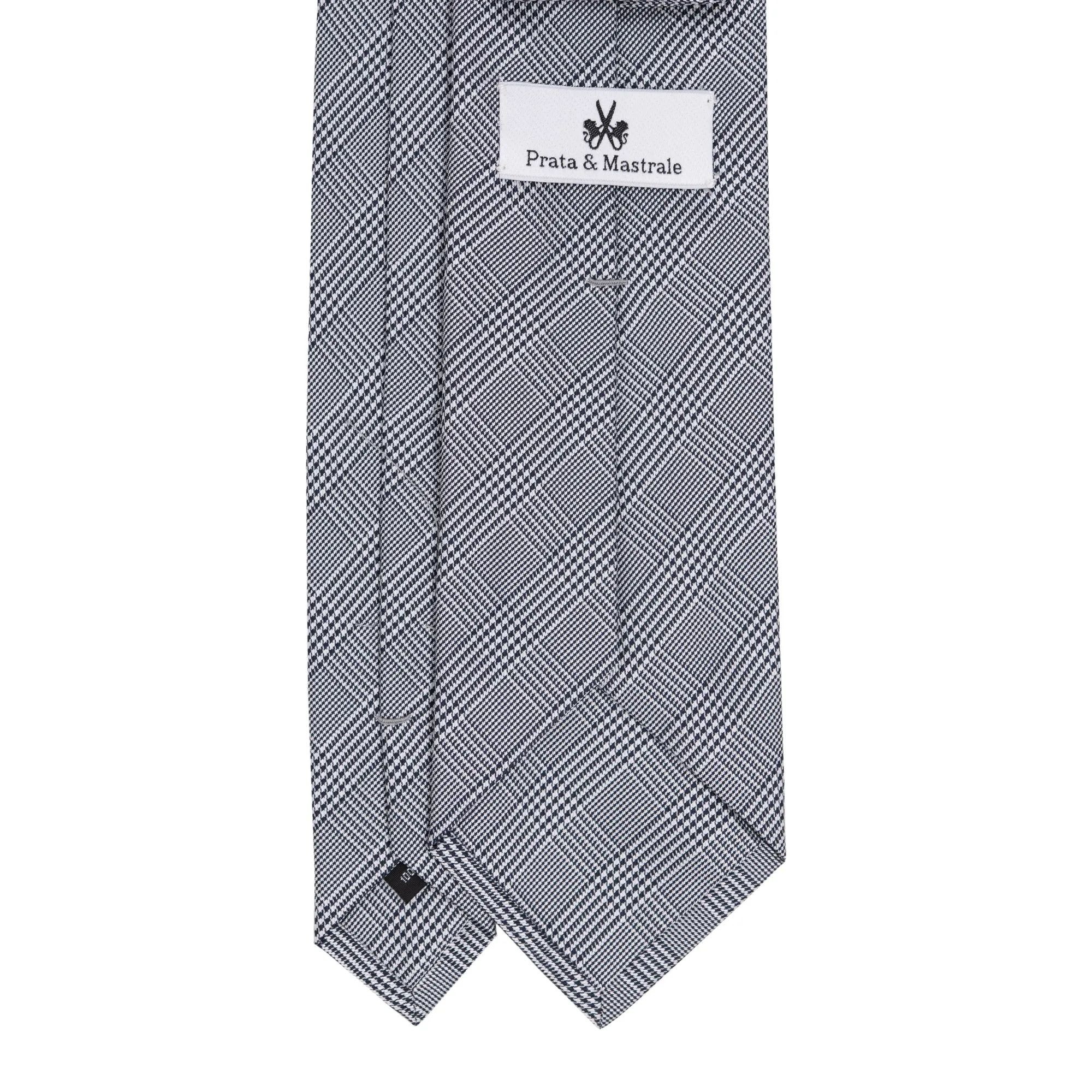 Cravatta in Seta - BLUE GLENCHECK SAVILE ROW