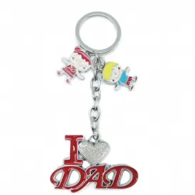 Dad Gift Key Chain "I Love Dad"