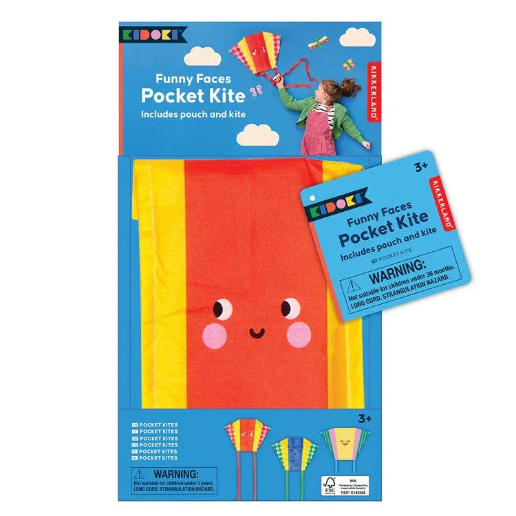 Funny Faces Pocket Kites