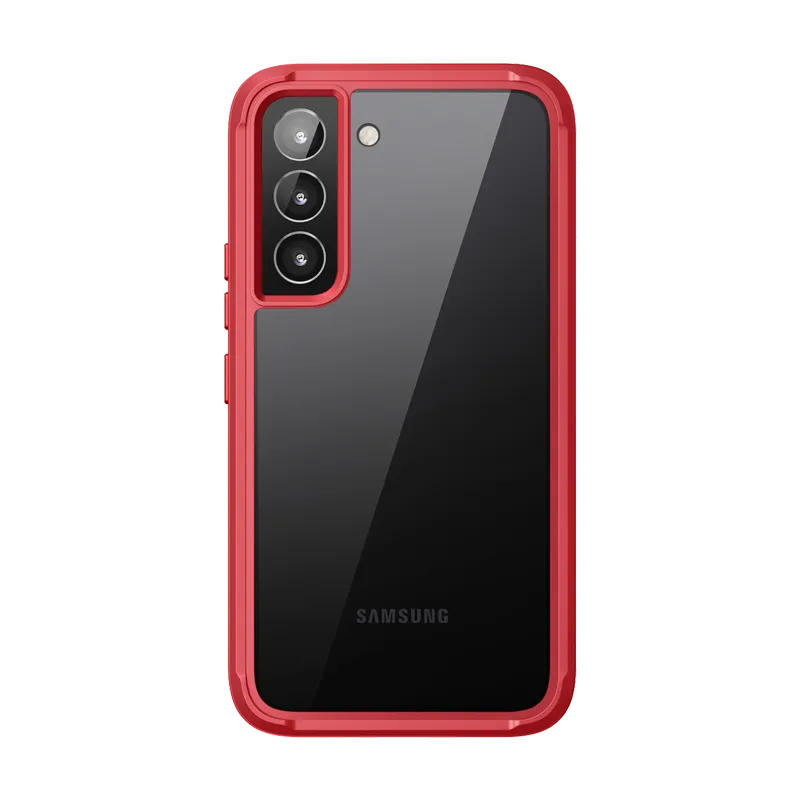 Galaxy S22 Plus Unicorn Beetle EDGE XT Bumper Case-Metallic Red