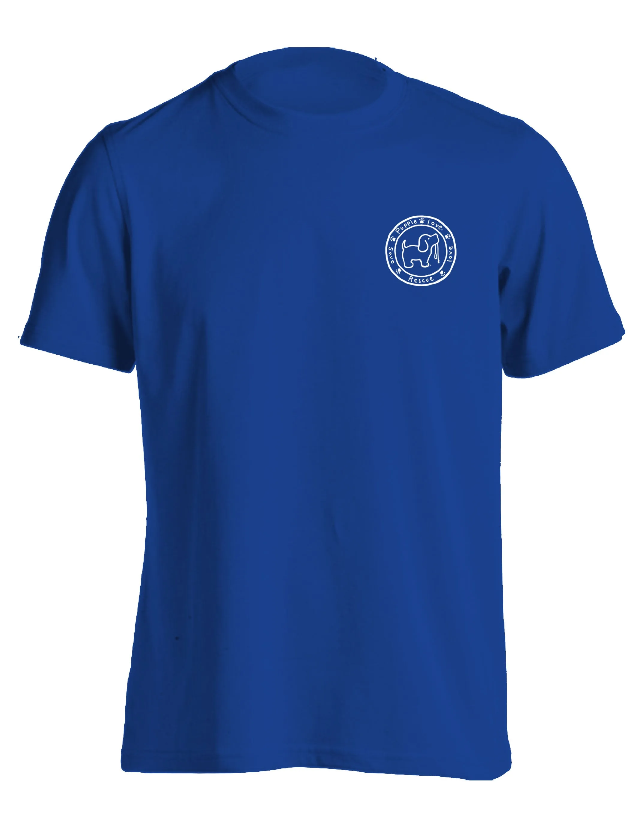 GOLD AND BLUE MASCOT PUP (PRINTED TO ORDER)