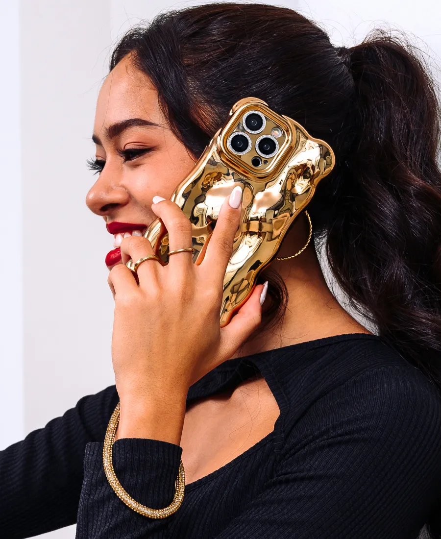 Gold Metallic Fantasy Phone Case