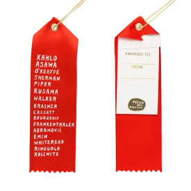 Great Artists - Award Ribbon Card
