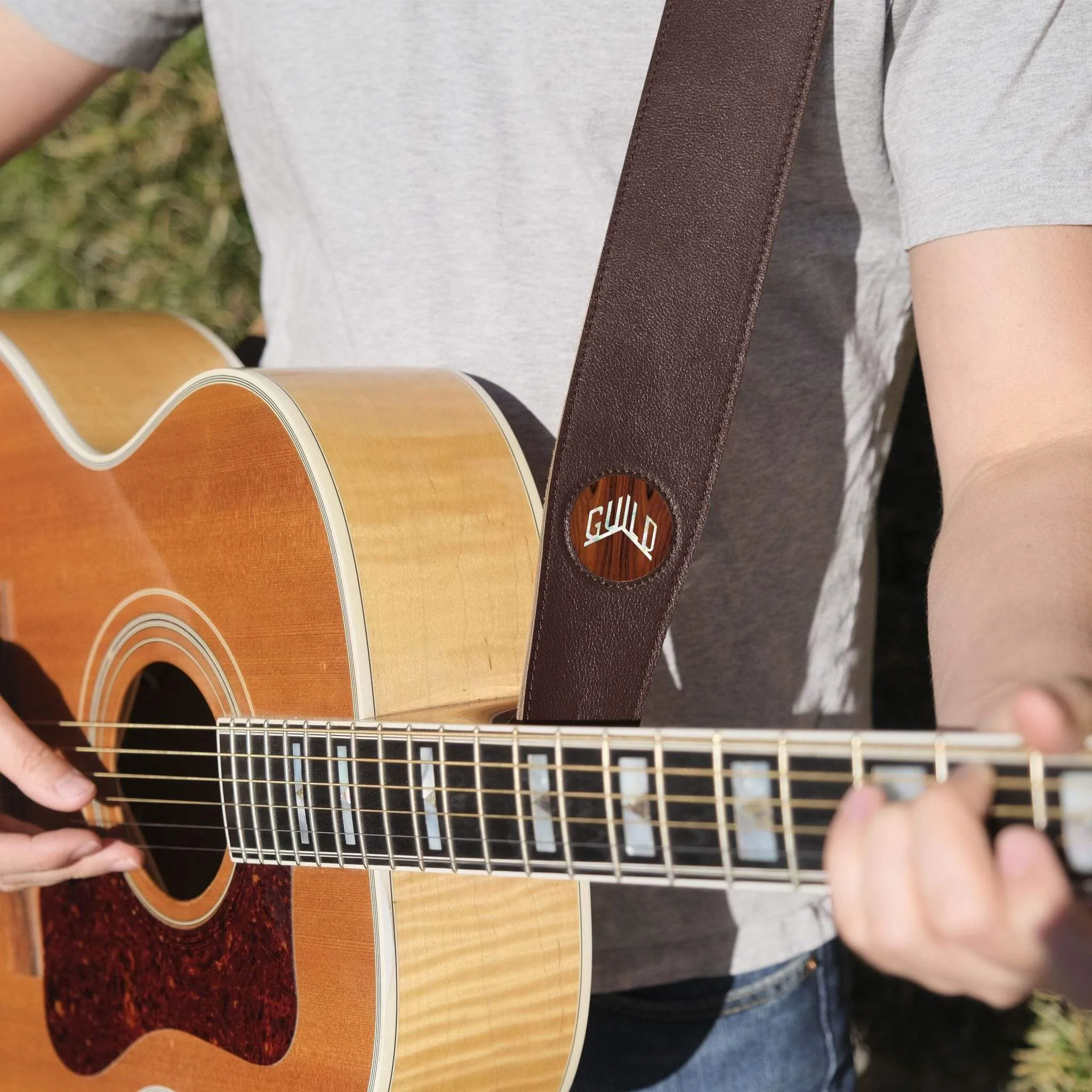 Guild Pearl Logo | Italian Leather Strap
