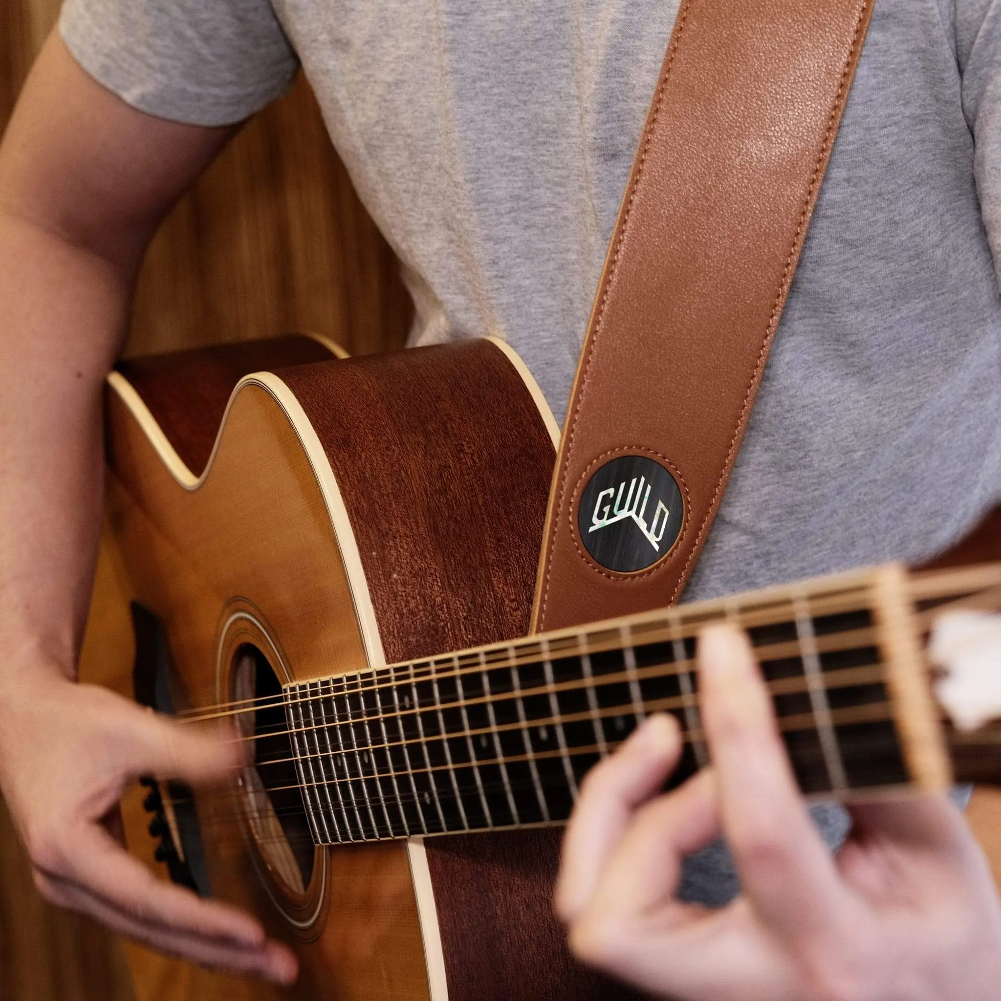 Guild Pearl Logo | Italian Leather Strap