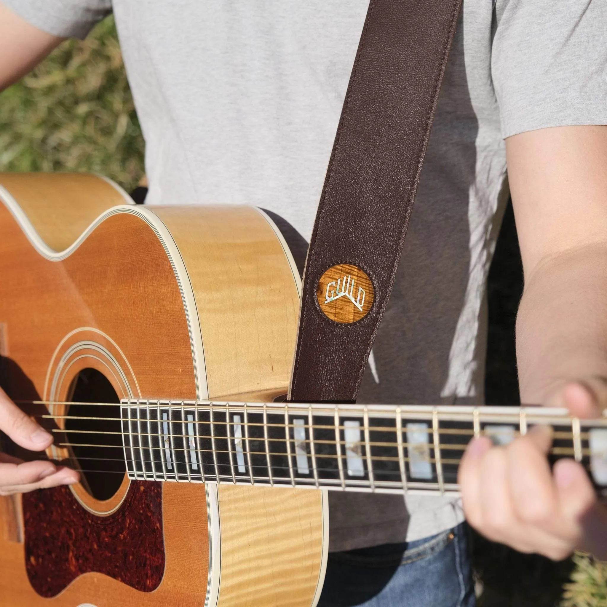 Guild Pearl Logo | Italian Leather Strap