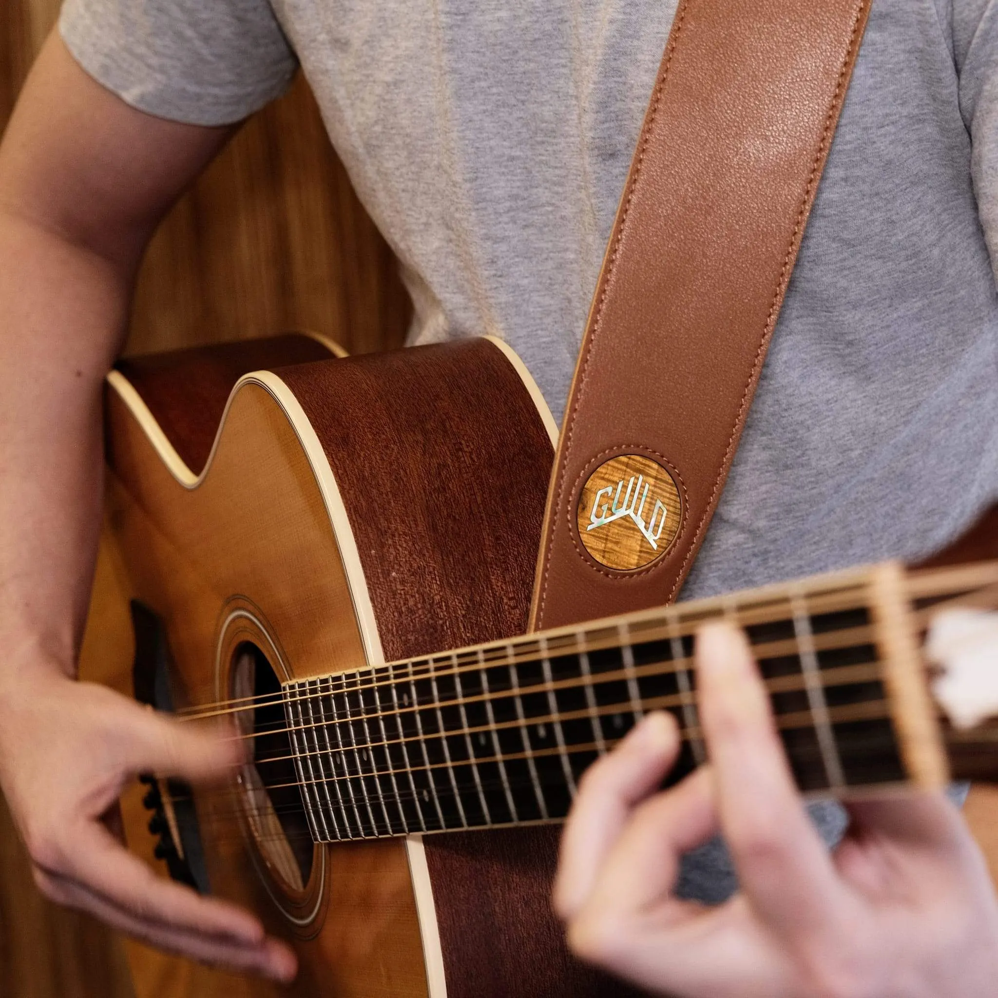 Guild Pearl Logo | Italian Leather Strap