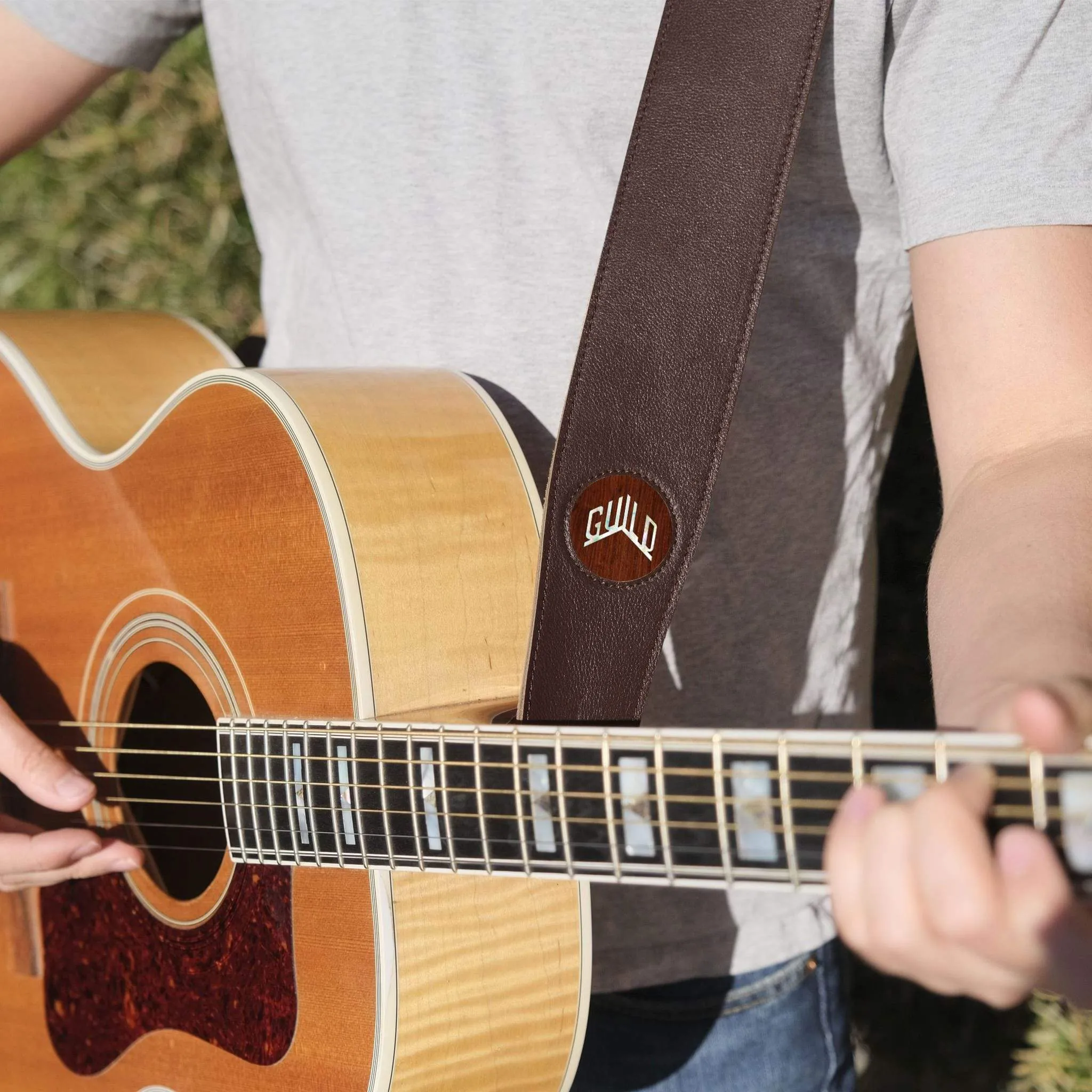 Guild Pearl Logo | Italian Leather Strap