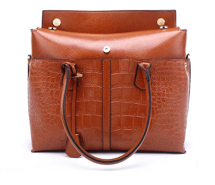 H1321 - Fashion crocodile pattern single-shoulder Handbag