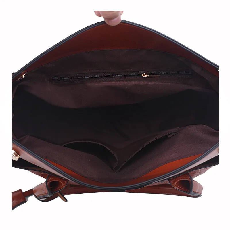 H1321 - Fashion crocodile pattern single-shoulder Handbag