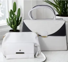 H1566 - Stylish 3pc Fashion Handbag Set