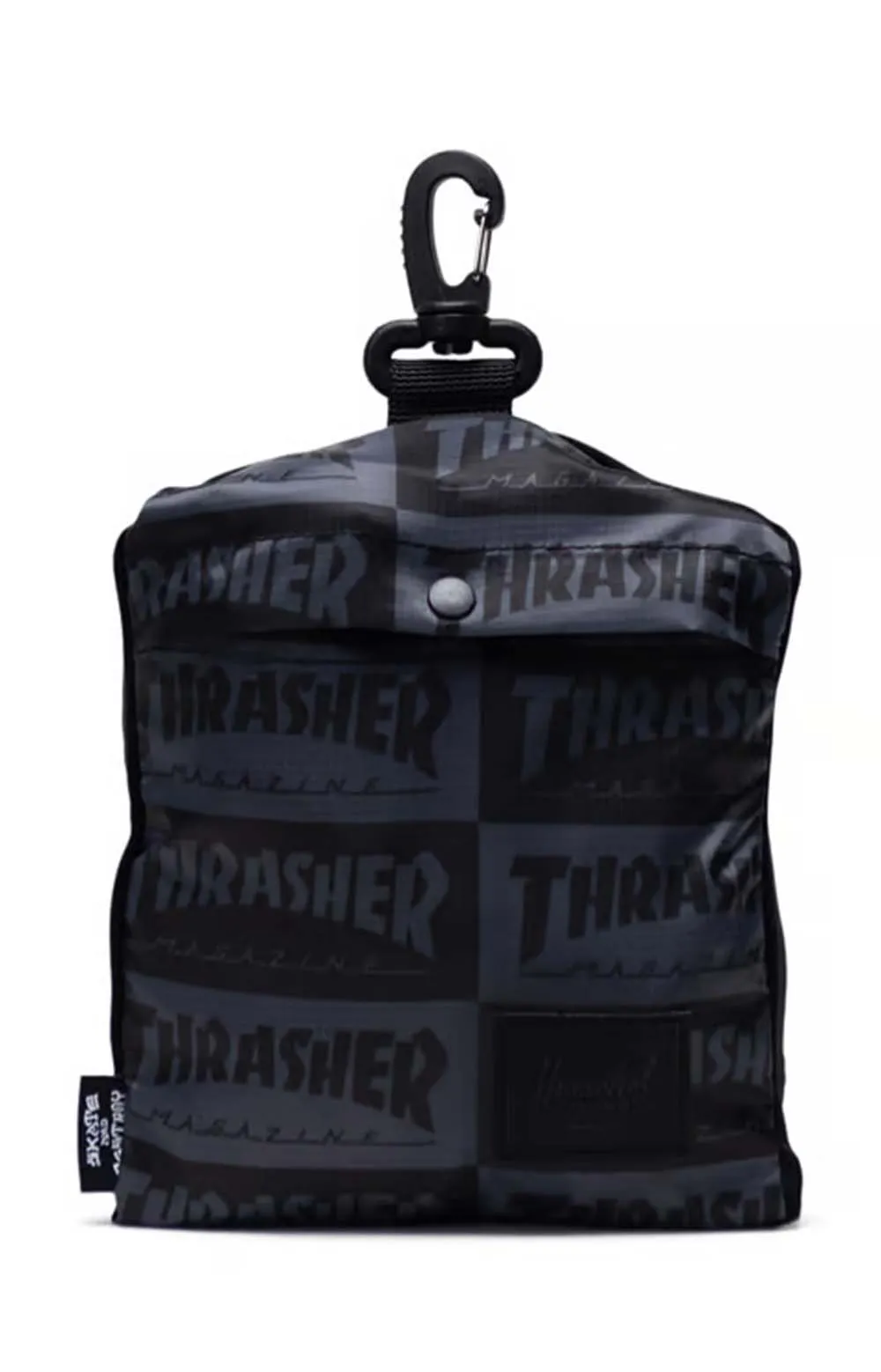 Herschel x Thrasher Lightweight Packable Backpack - Black/Grey (10614-05711)