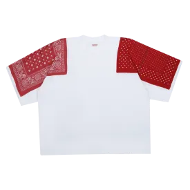 Kapital Bandana Jersey Oversized Tee Red
