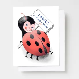 Ladies Get Sh*t Done - Feminist Risograph Card