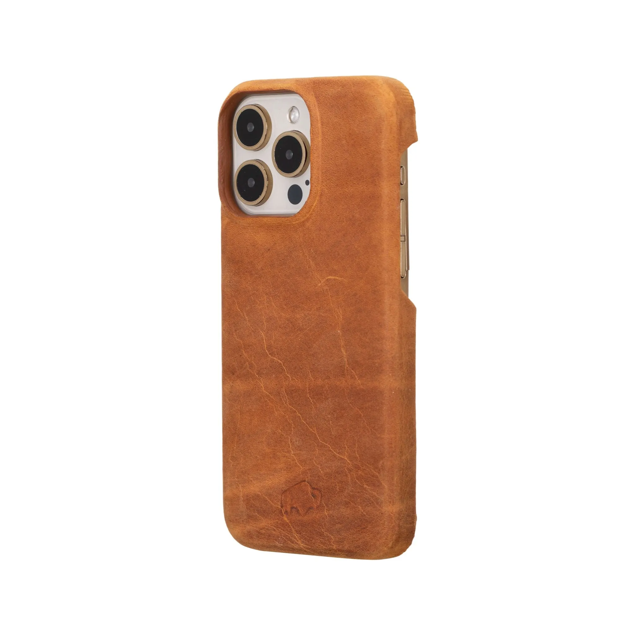 Mason iPhone 14 Pro Max Case, Golden Brown