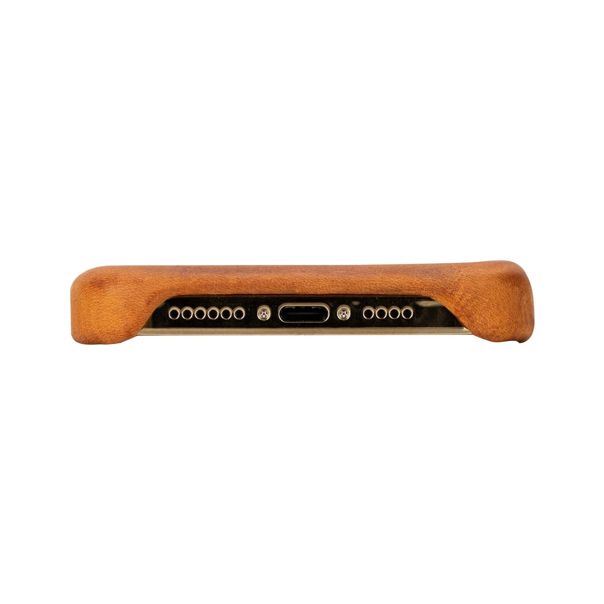 Mason iPhone 14 Pro Max Case, Golden Brown