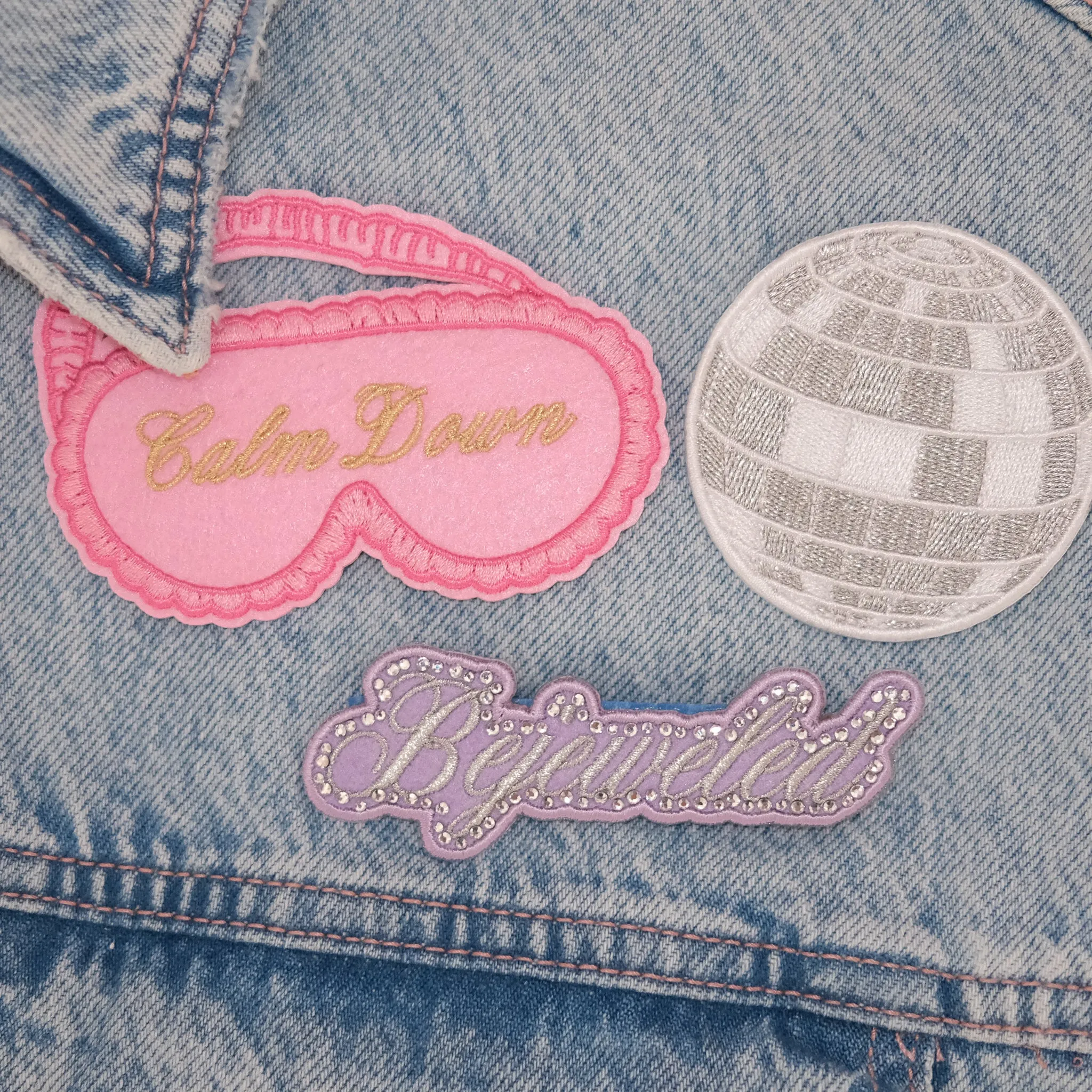 Mirror Ball Disco Ball Patch