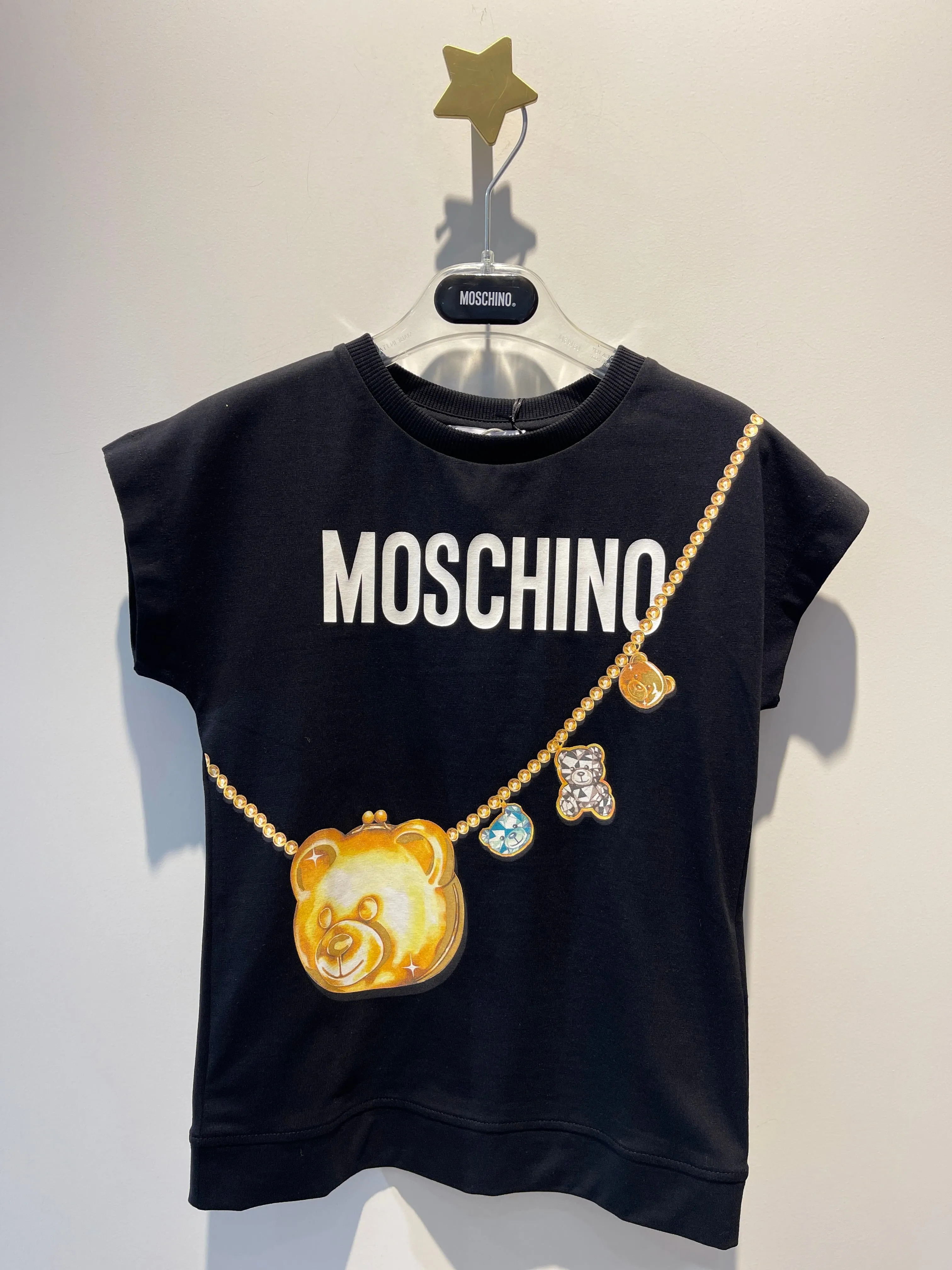 Moschino Girls Jewel Bag Maxi T-shirt