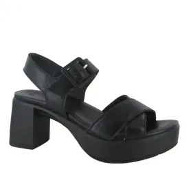 Naot Elite Sandal - Shiny Black Leather