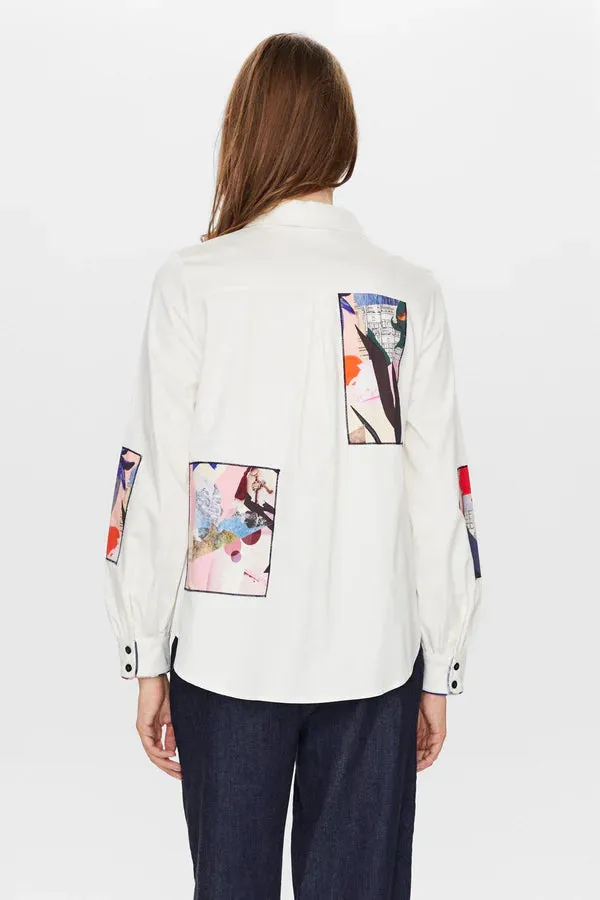 Numph Nuholla Shirt in White