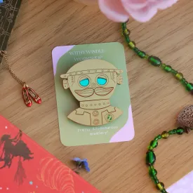 Return to Oz Tik-Tok Acrylic Brooch