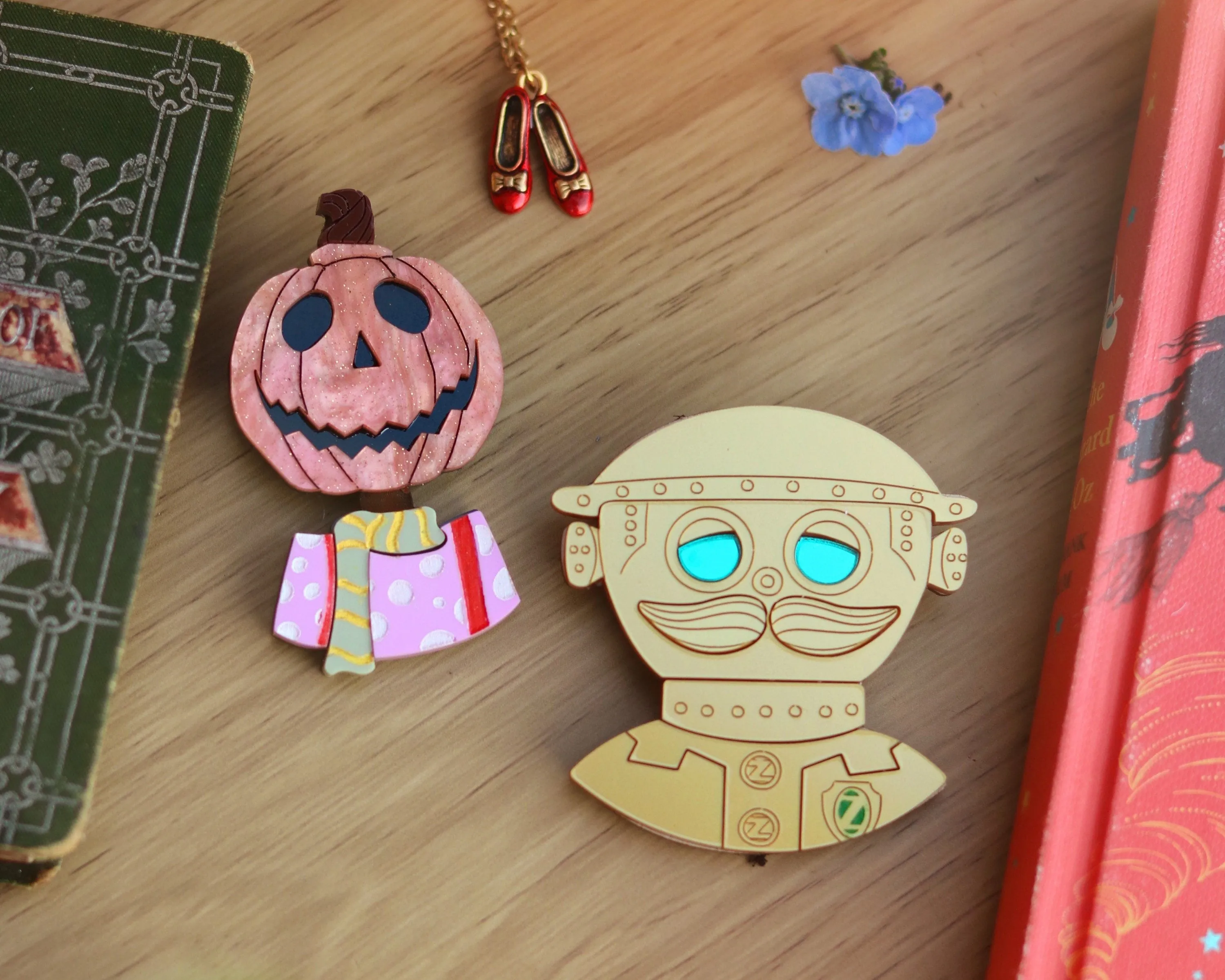 Return to Oz Tik-Tok Acrylic Brooch