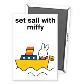 set sail with miffy  Personalised Magnet