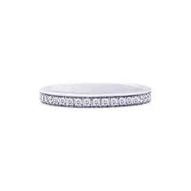 Shared-prong Bead-set 0.50 Carat Diamond Eternity Wedding Band