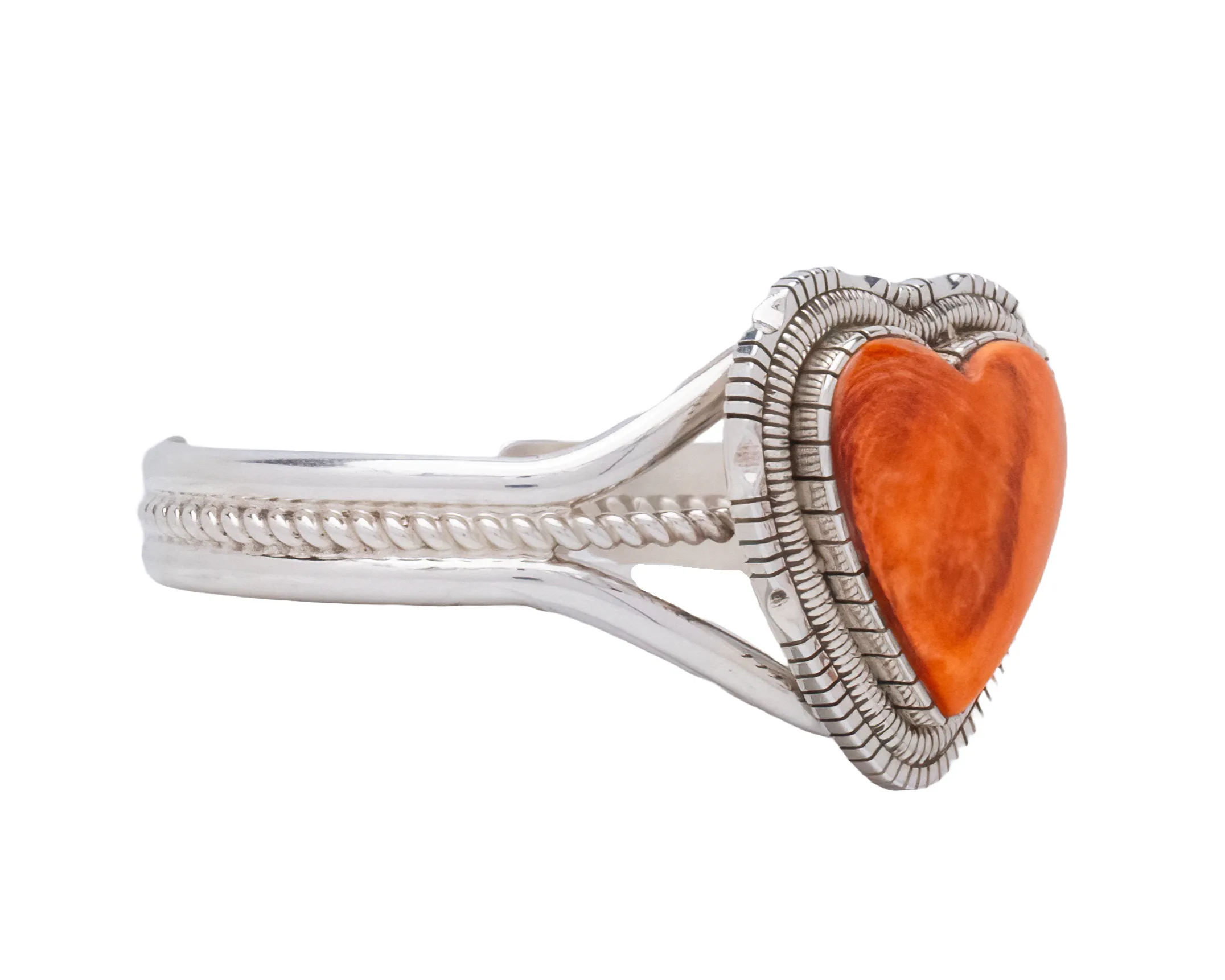 Spiny Oyster Shell Heart Cuff | Will Vandever