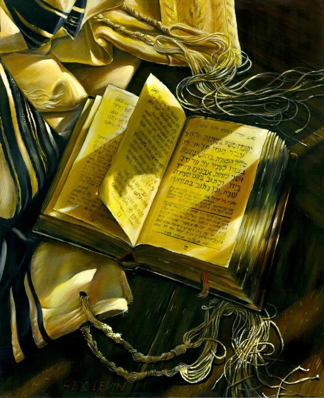 Still life with the Torah