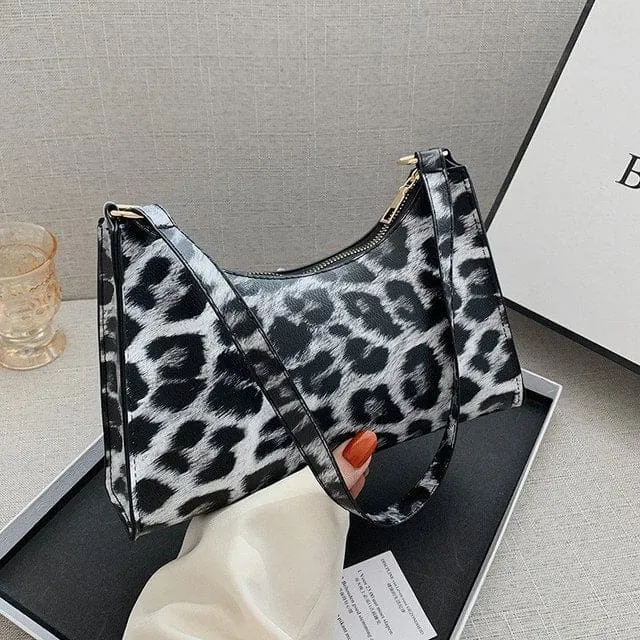 Tipping Soft PU Leather Underwritten Shoulder Bag For Women