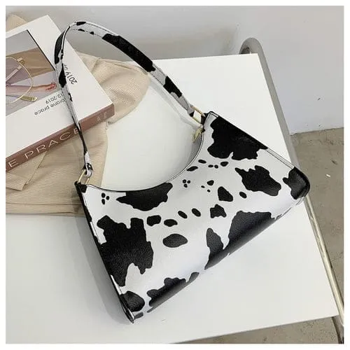 Tipping Soft PU Leather Underwritten Shoulder Bag For Women