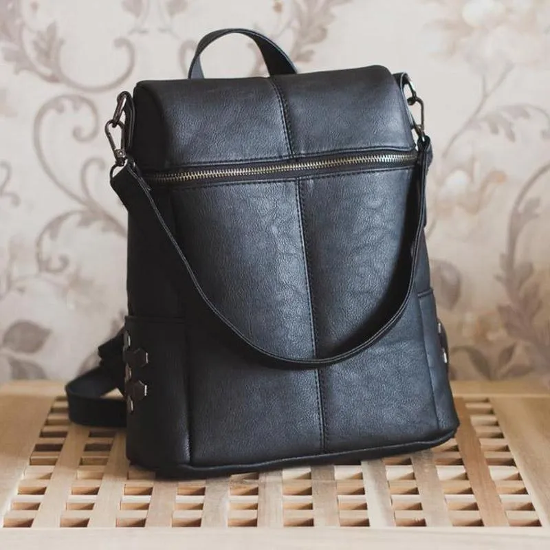Vintage Style Shoulder Bag / Backpack